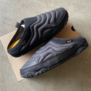 Teva ReEmber Terrain Casual Black/Yellow Slip-On Shoes Size 11 Womens